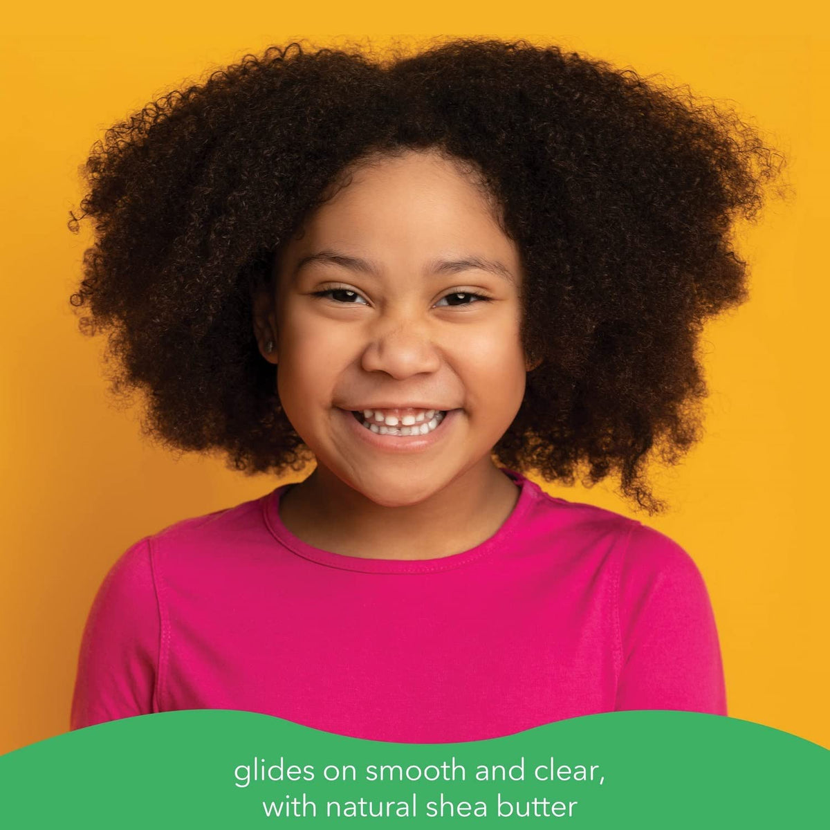 Natural baking soda and tapioca starch kids deodorant product texture