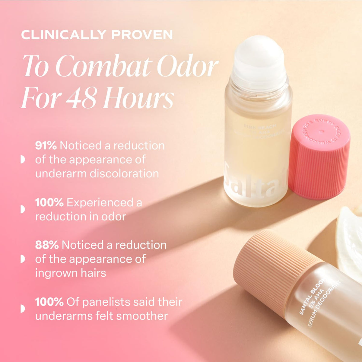 Saltair aluminum free serum deodorant packaging