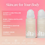 Texture and application of Saltair AHA serum