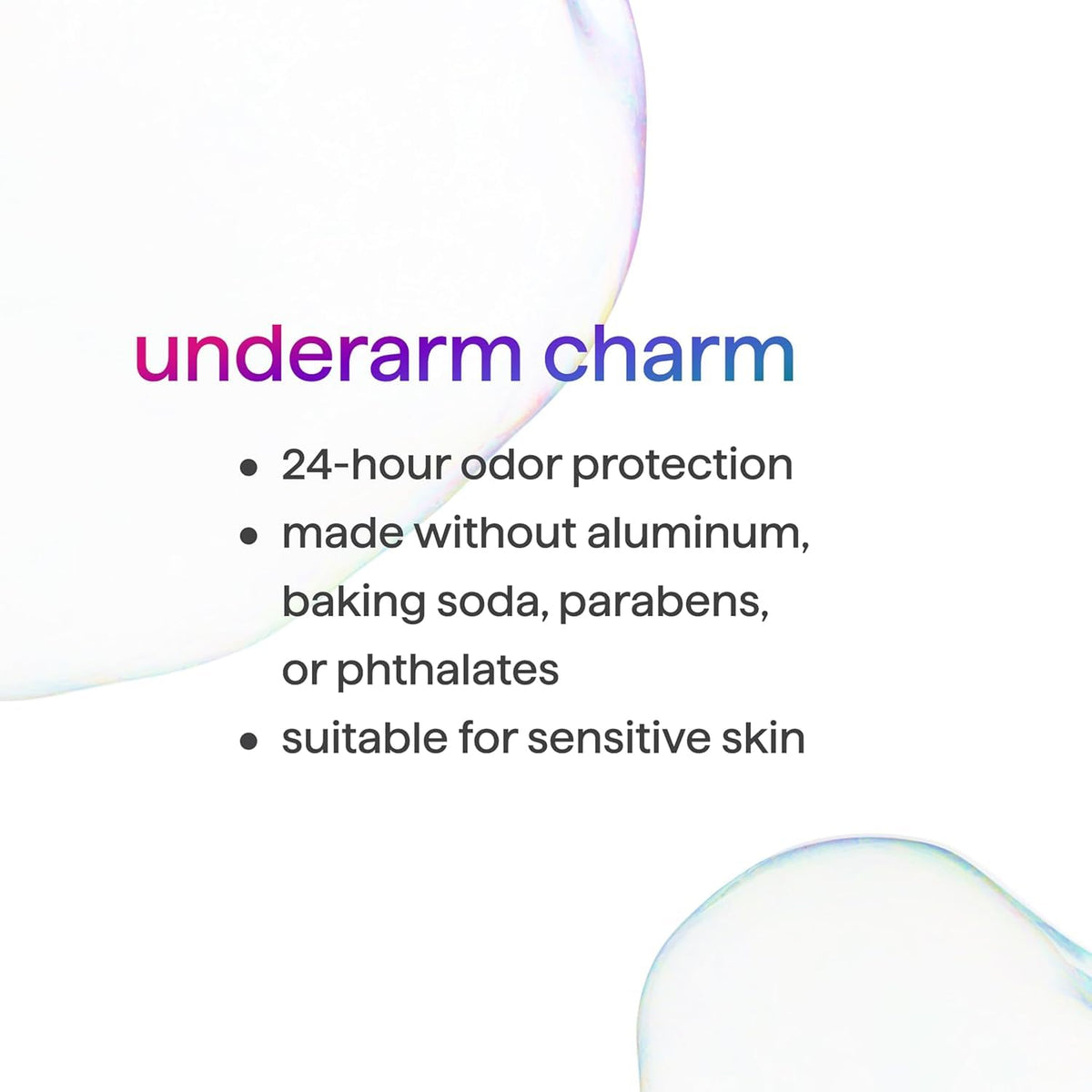 Top down view of Method deodorant applicator