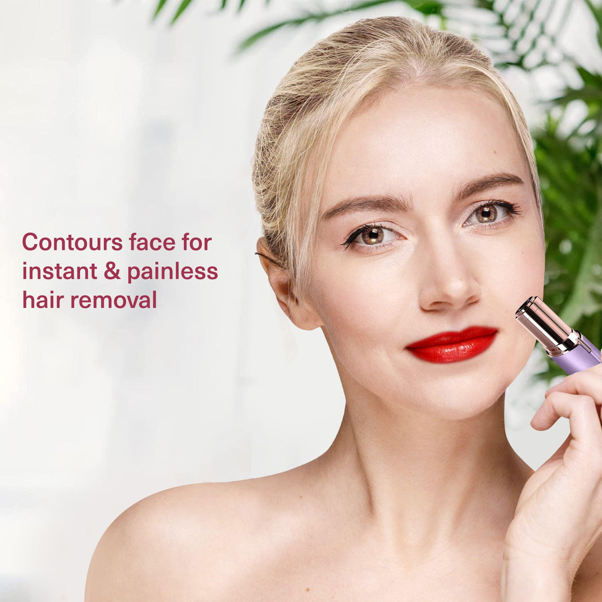 Visofo dermaplaning tool for removing peach fuzz