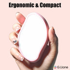 Top view of G.Liane ergonomic hair removal stone