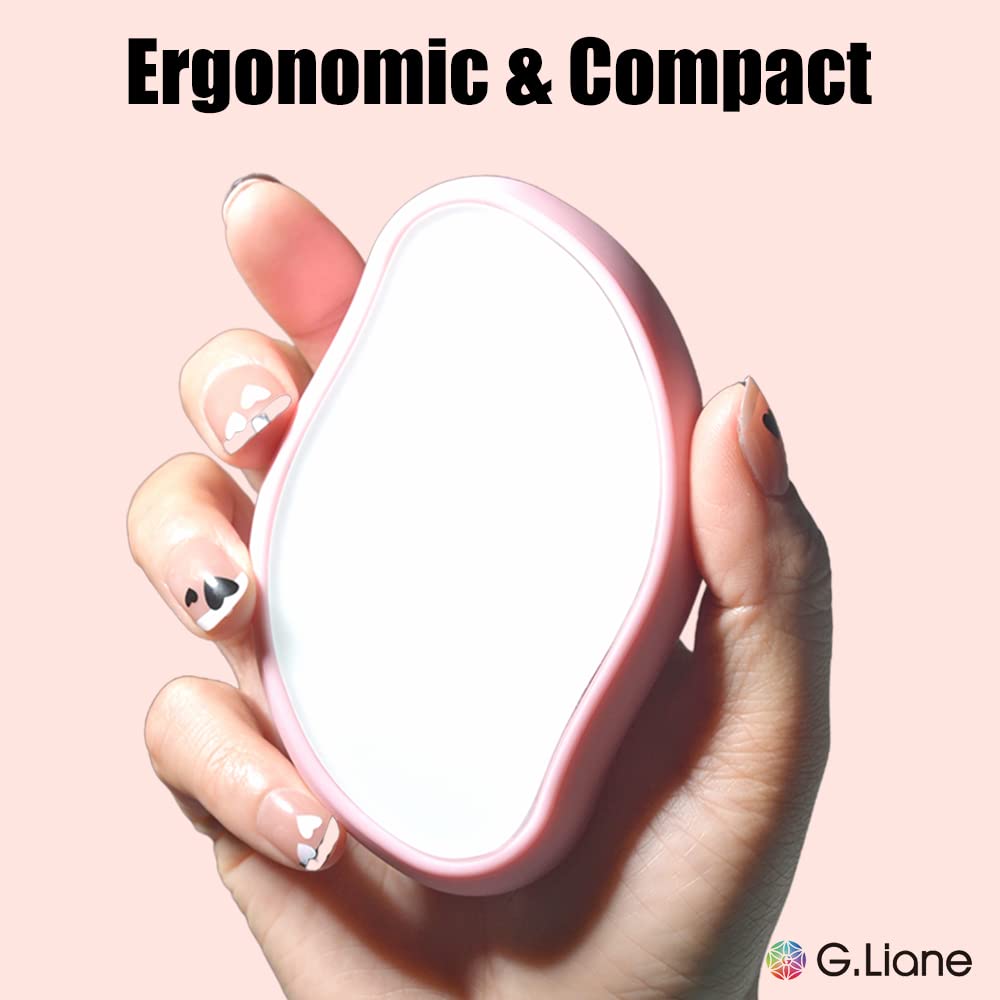Top view of G.Liane ergonomic hair removal stone
