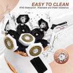 Tayayo electric razor waterproof design for shower use