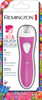 Remington EP1050CDN facial epilator with protective cap