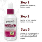 Groganics saw palmetto infused daily topical scalp formula
