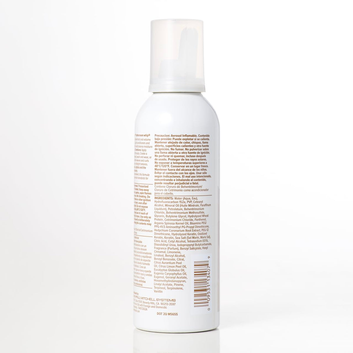 Paul Mitchell HydroCream Whip crunch free hair texture mousse