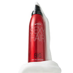 Salon professional volume mousse by SexyHair for fine to medium hair types.
