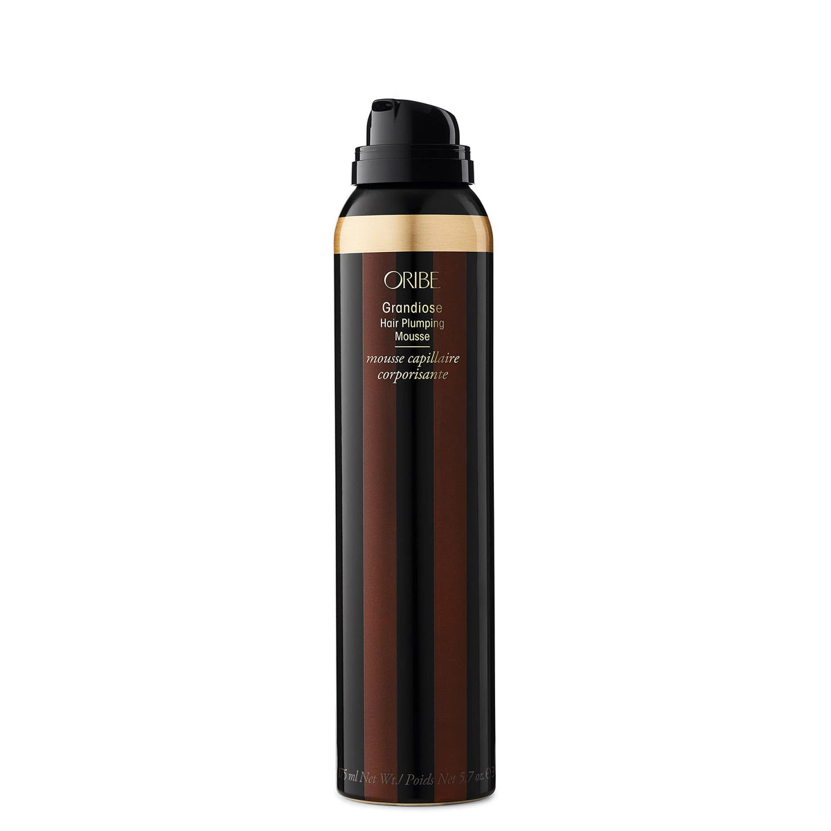 Oribe Grandiose Hair Plumping Mousse five point seven fluid ounce packaging details