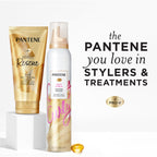 Three canisters of genuine Pantene pro vitamin curl styling foam