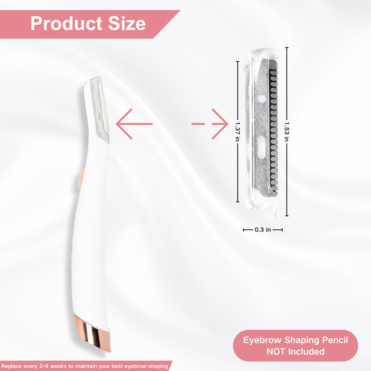 Replacement heads compatible with lighted facial exfoliator