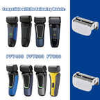 White replacement foil head for Remington electric shaver