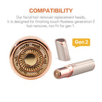 Included cleaning brush for facial hair remover maintenance
