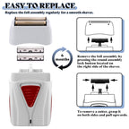 ZZYZSFUS 2 pack professional shaver replacement kit packaging