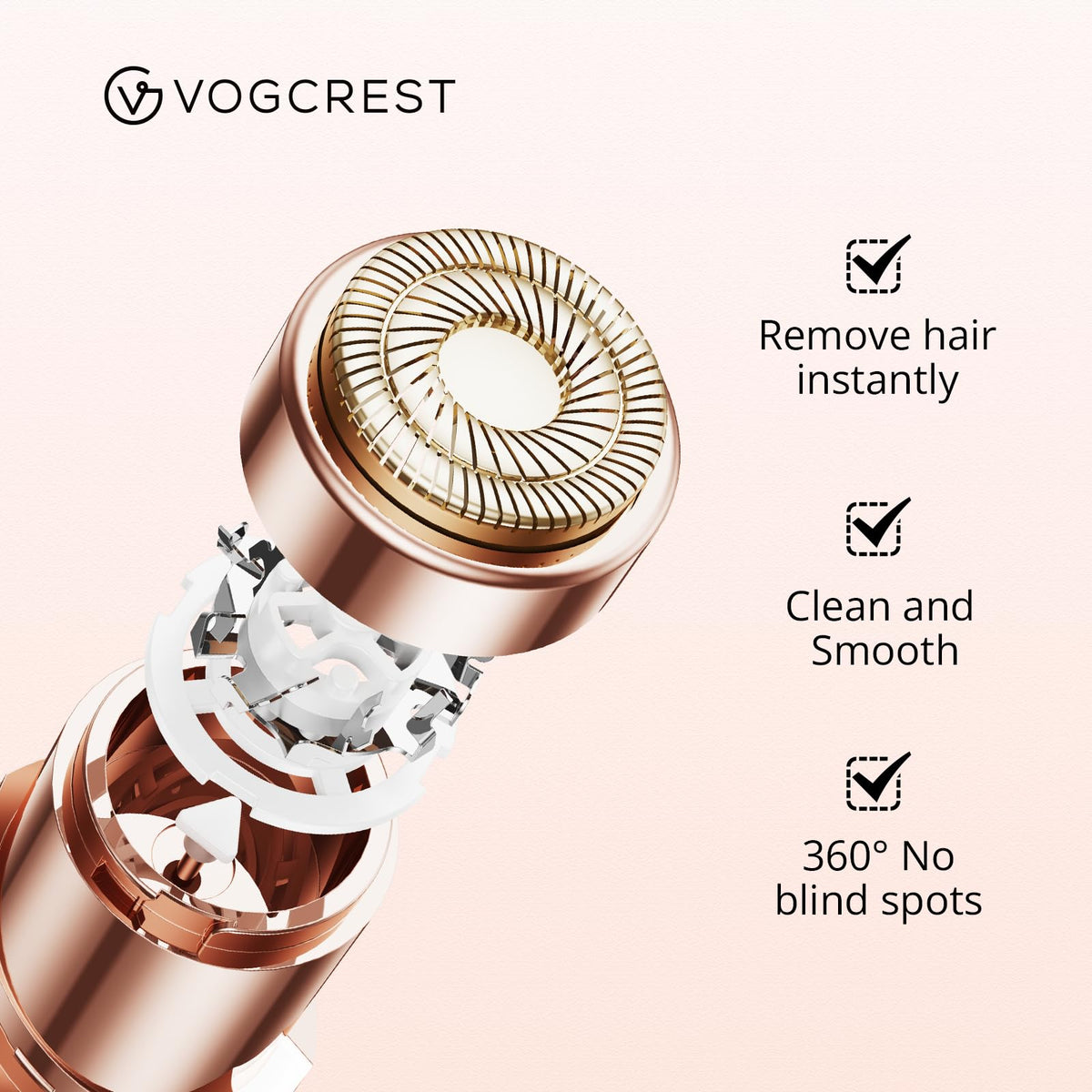 VG Vogcrest precision eyebrow trimmer replacement head