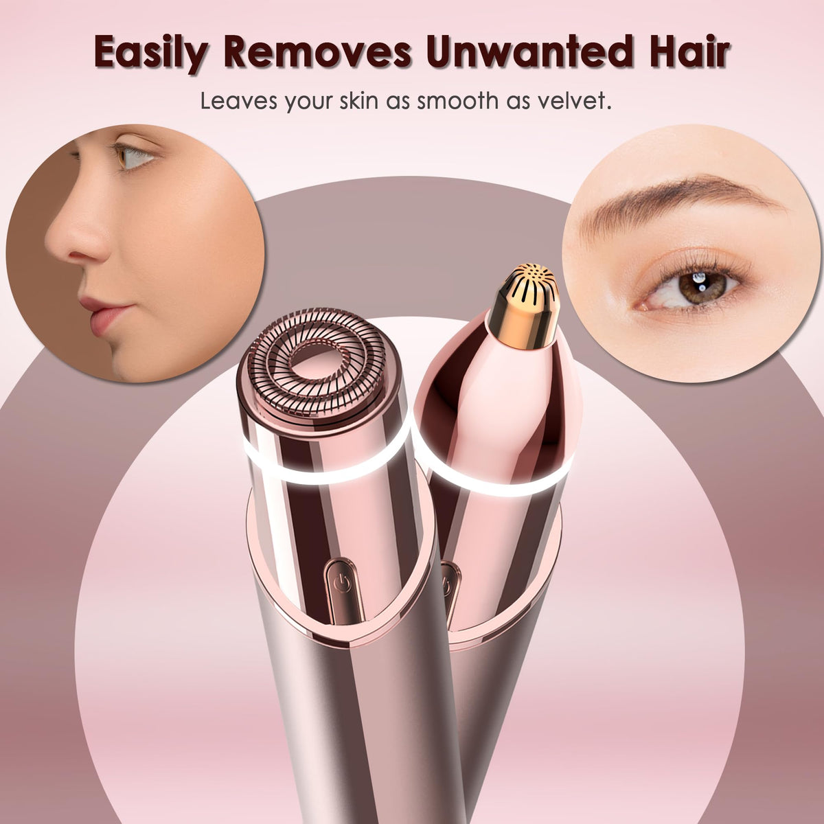Gurelax Gen 3 eyebrow and facial trimmer replacement heads kit
