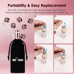 Instructions for replacing Gurelax Gen 3 facial hair remover heads