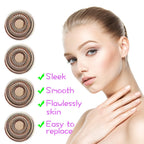 Detailed view of gen 2 replacement head mechanism for flawless shaver