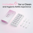 Dermaplane blade set for facial hair removal and exfoliation