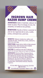 B&C Skin Tight alcohol free razor bump treatment cream for sensitive skin zones