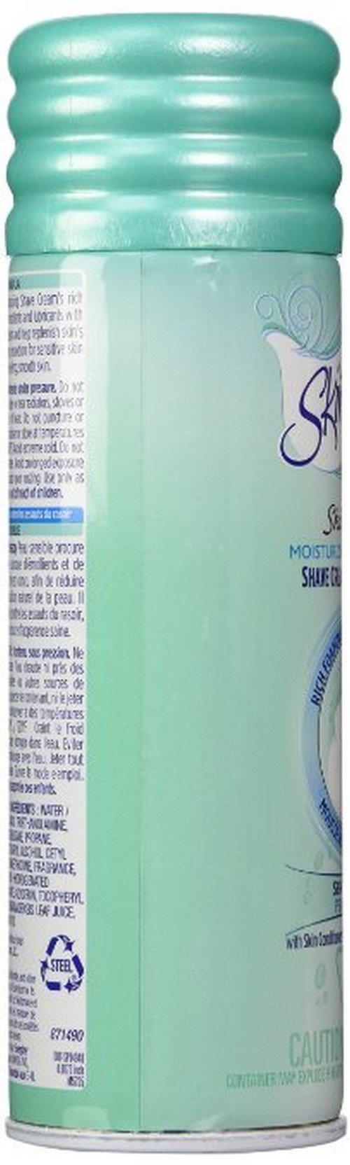 Skintimate Skin Therapy foam lather texture close up view