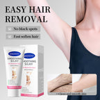 Mejisoo gentle hair remover cream application directions on sensitive bikini line