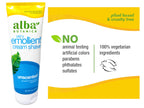 Authentic Alba Botanica unscented moisturizing cream shave tubes close up