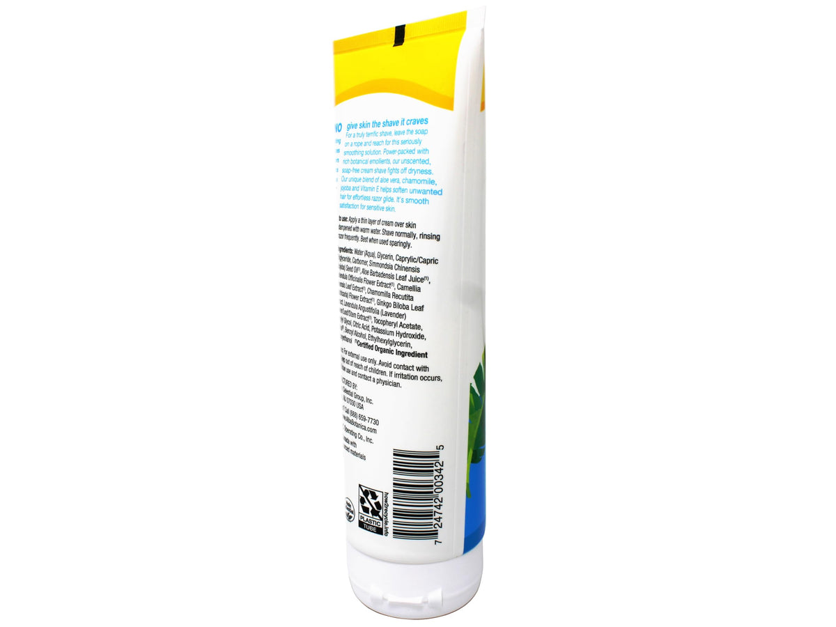 Alba Botanica vegetarian cruelty free sensitive skin grooming cream collection