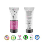 Two eight ounce squeeze bottles of fragrance free rash free personal grooming cream for sensitive skin