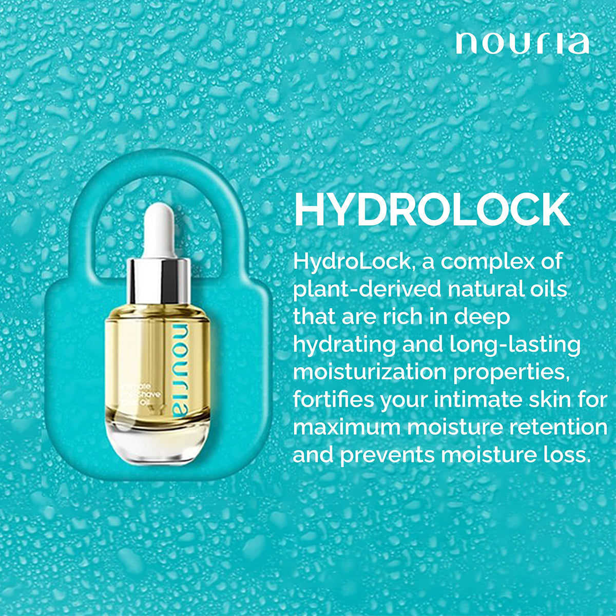 Natural botanical pre-shave treatment oil packaging details and features