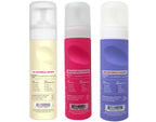Detailed view of Eos Shea Better Shave Cream 3 Pack bottles