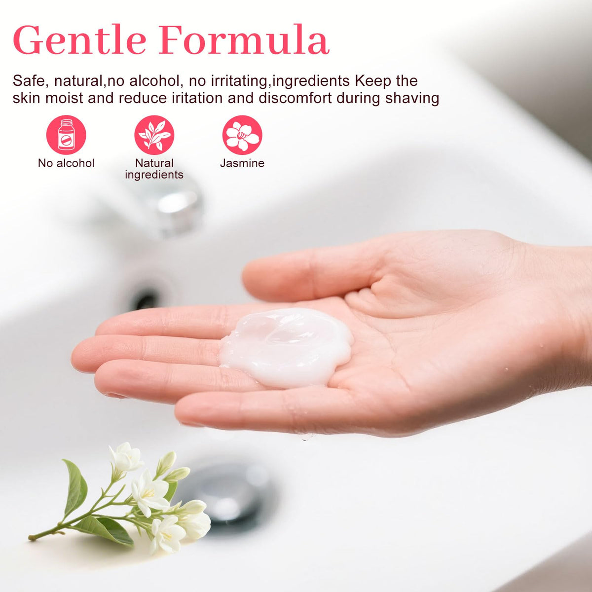 Fafortune personal care shaving cream packets displaying travel convenience sizes