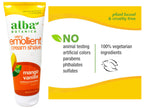 Alba Botanica mango vanilla moisturizing shave cream for dry skin protection
