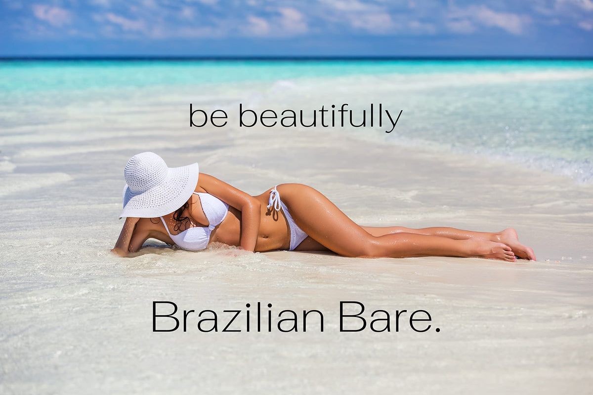 Brazilian Bare paraben free tropical coconut grooming syrup for underarms