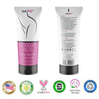 Authentic IntiMD pubic hair shaving cream gel packaging detail