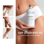 Coochy sensitive skin grooming lotion for intimate bikini line and body hair care