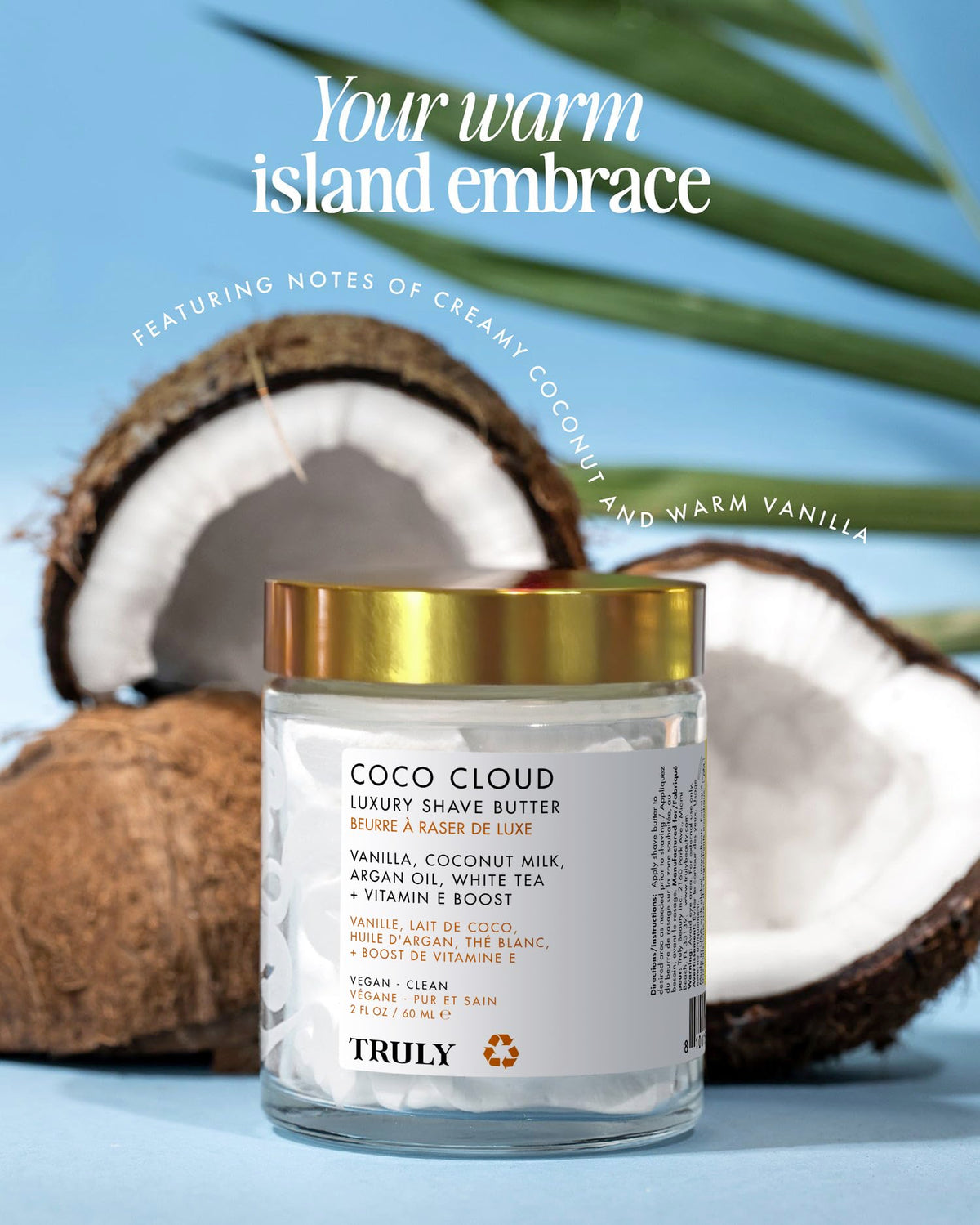 Truly Beauty shaving butter for sensitive skin imported formulation