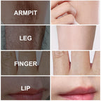 PHOFAY unisex body hair removal cream application areas diagram