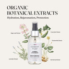 IntiMD Organic After Shave Protection Soothing Moisturizer Mist bottle highlighting antioxidant formula