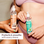 Skintimate authentic personal care product packaging back label details