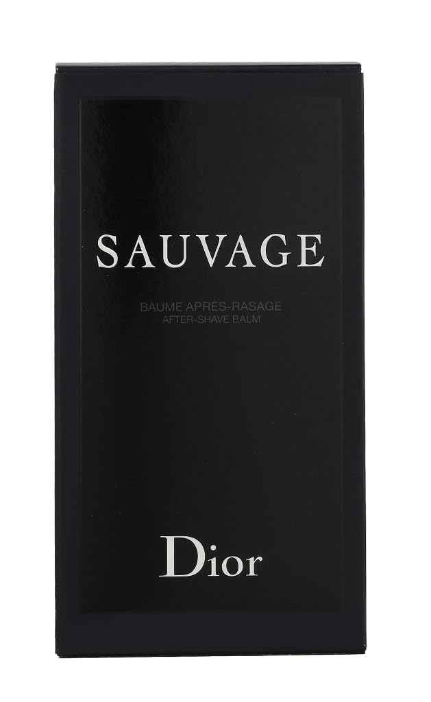 Premium Dior grooming balm for men showing product labels and details