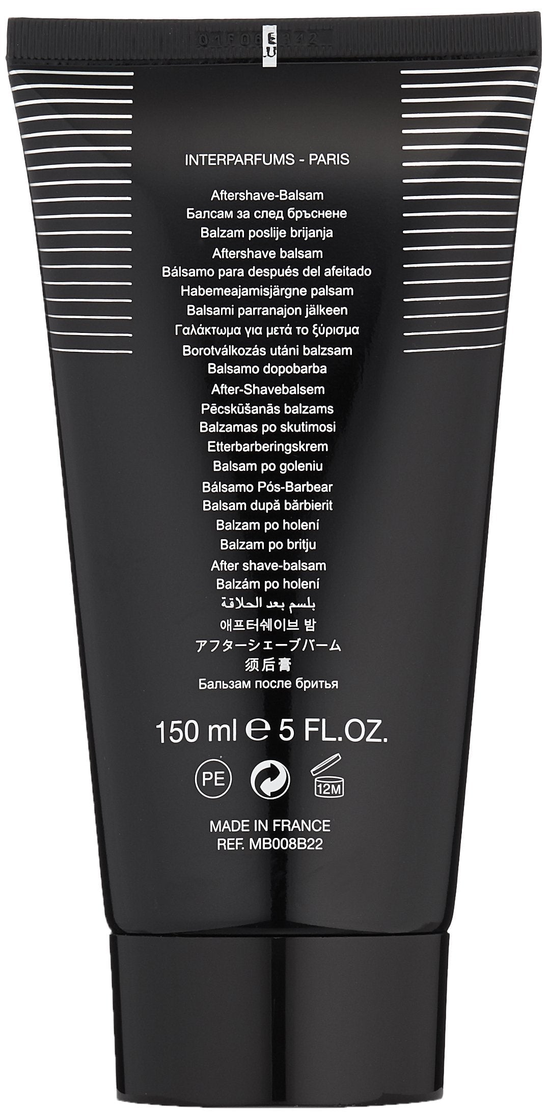 Premium imported Montblanc post shave balm cream for soothing skin irritation