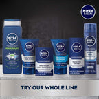 Authentic Nivea Men post shave balm with aloe vera and provitamin b5 back label