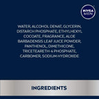 Nivea Men Maximum Hydration liquid aftershave lotion container for men daily skincare