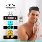 Mountaineer Brand natural skin care moisturizing balm for razor burn relief