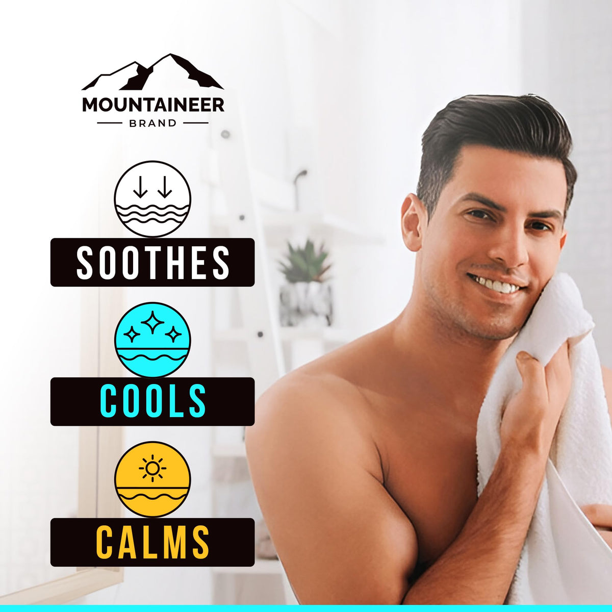 Mountaineer Brand natural skin care moisturizing balm for razor burn relief