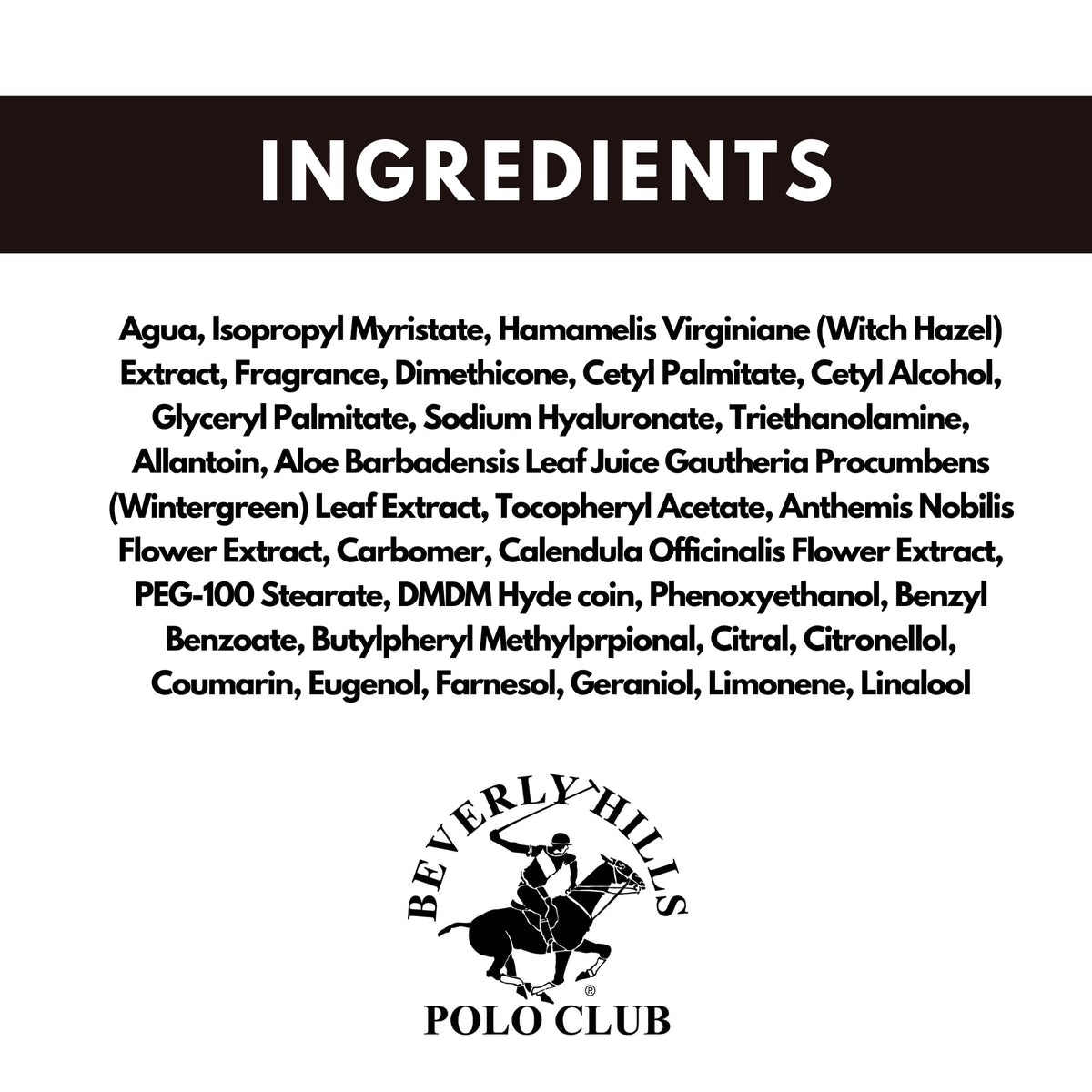 Beverly Hills Polo Club imported men skincare balm texture application view