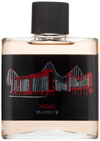Authentic USA imported Playboy Vegas post shave liquid product presentation