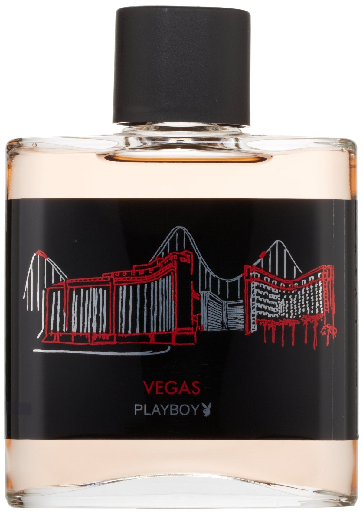 Authentic USA imported Playboy Vegas post shave liquid product presentation