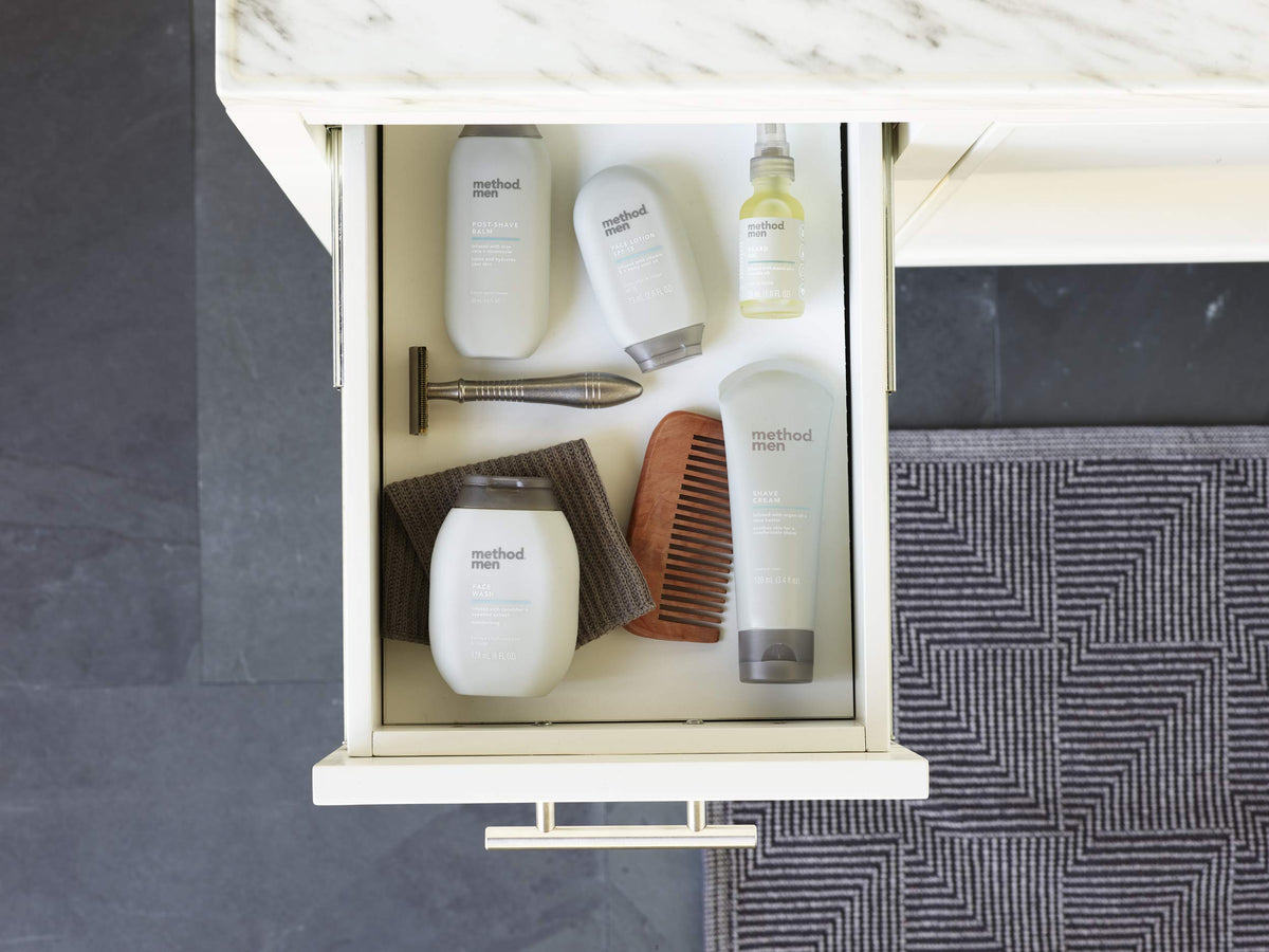 Method Men dermatologist tested soothing after shave balm for men